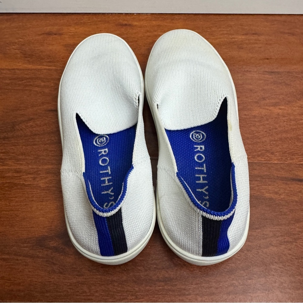 Rothy Slip On Shoes White Size 7 - Picture 3 of 8